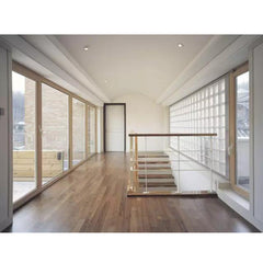 glass folding door tempered glass sliding door for living rooms on China WDMA