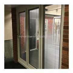 glass garage door prices / used sliding glass doors sale 72x80size / 3 panel french doors on China WDMA