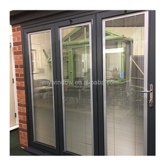 glass garage door prices / used sliding glass doors sale 72x80size / 3 panel french doors on China WDMA