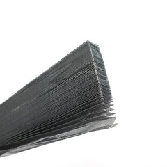 grey color folded fiberglass insect window screen on China WDMA
