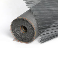 grey color folded fiberglass insect window screen on China WDMA