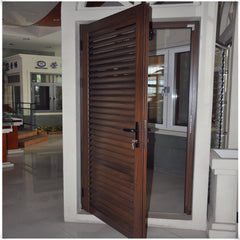 hiah quitly commercia screen aluminium louvers hinged door with hinged doors frame China customized door curtain on China WDMA