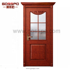 high quality French glass wood door for sale glass interior or exterior doors designs on China WDMA