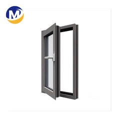 high quality Profile French Picture Aluminum alloy frame double glass casement Window And Door on China WDMA