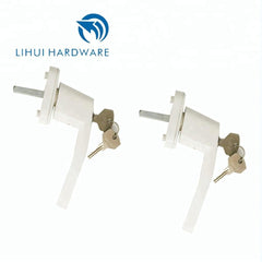 high quality Upvc sliding inward window handle lock with key on China WDMA