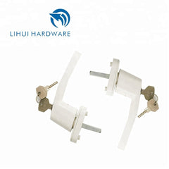 high quality Upvc sliding inward window handle lock with key on China WDMA