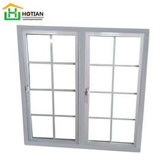 high quality housing glass aluminium swing window profile with grill aluminum window frames hot selling on China WDMA