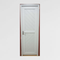 high quality interior swinging double pvc doors double swing door tempered glass bathroom design upvc door and window on China WDMA