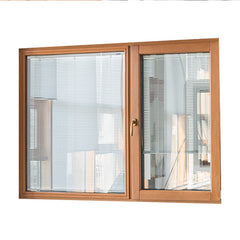 high quality louver frame window aluminum wood windows on China WDMA