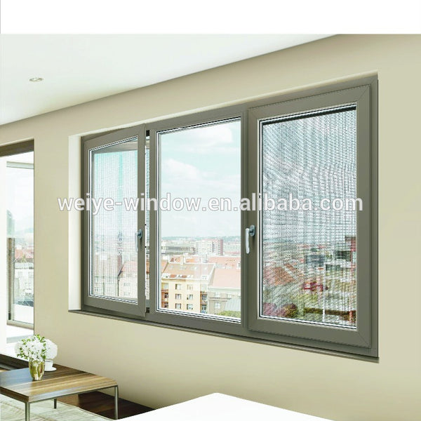 high quality thermal break profile aluminum cheap casement windows from china on China WDMA