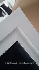 high quality vinyl clad upvc sliding windows and doors pvc window price on China WDMA