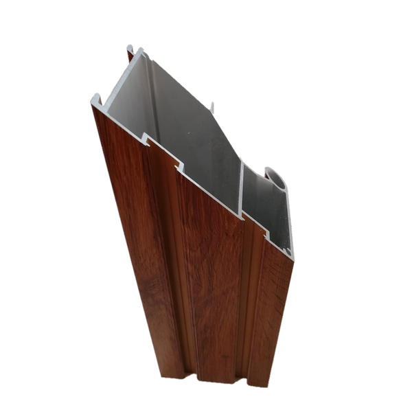 hight quality wood grain aluminium profile for windows and doors on China WDMA