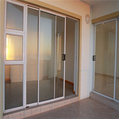 interior Aluminum glass sliding patio door with opening window designs on China WDMA