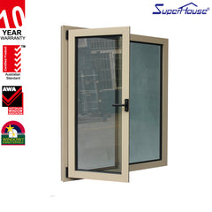 kitchen Wooden grain tilt and turn aluminum windows for wooden structure on China WDMA