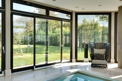 latest design patio aluminum glass sliding doors system philippines price on China WDMA