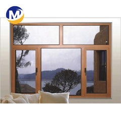 newest design Cheap Window Fashion Casement Aluminum double Glass casement Windows profile on China WDMA