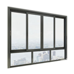 philippines kenya Australian latest designs double glazed size aluminum frame office sliding glass window price on China WDMA