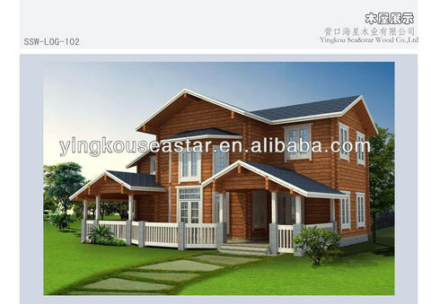 prefabricated wood house KPL-022 on China WDMA