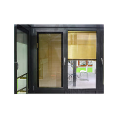 price of aluminum cladding glass window with internal blinds design on China WDMA