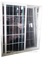 pvc mosquito net vinyl clad upvc sliding louver windows and doors on China WDMA