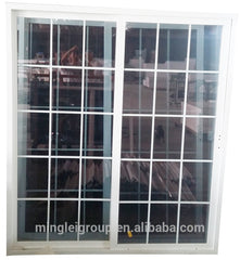 pvc mosquito net vinyl clad upvc sliding louver windows and doors on China WDMA