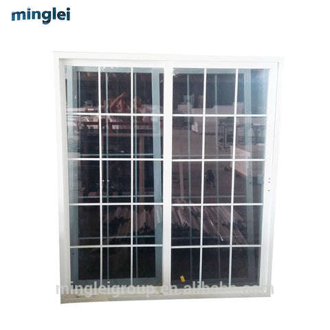 pvc mosquito net vinyl clad upvc sliding louver windows and doors on China WDMA