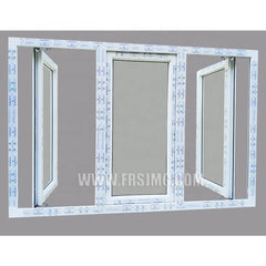 pvc profile window horizontal casement window noise insulation windows pvc outward casement window on China WDMA