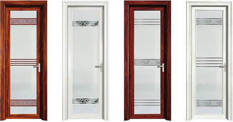 pvc/upvc double tempered glazing casement doors on China WDMA