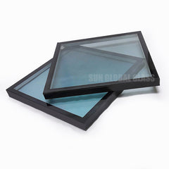 reflective insulated glass light blue green bronze gray tempered toughened insulated double glazed glass unit panels price on China WDMA