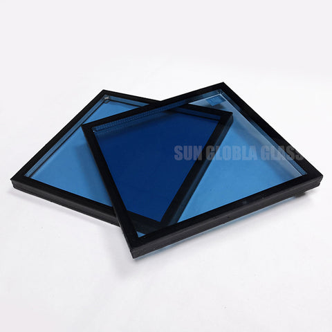 reflective insulated glass light blue green bronze gray tempered toughened insulated double glazed glass unit panels price on China WDMA