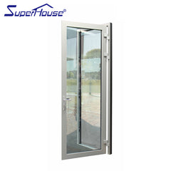 residential custom exterior tempered glass french patio doors design on China WDMA