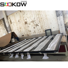 sandwich panel automatic side sliding sectional garage door on China WDMA on China WDMA