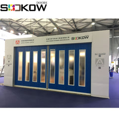 sandwich panel automatic side sliding sectional garage door on China WDMA on China WDMA