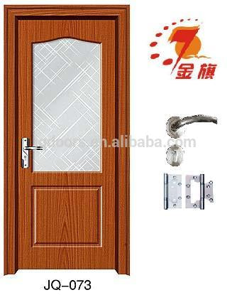 shutter kitchen PVC wood door,kitchen swinging door on China WDMA