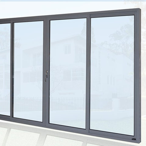 sliding glass doors with built in blinds / aluminum bifold door on China WDMA