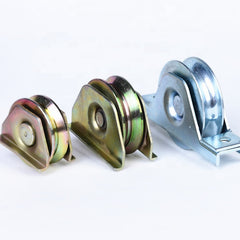 sliding system hardware sliding door wheels factory price wheels for sliding door gate on China WDMA