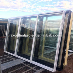 space saving aluminium profile sliding window 3 panel sliding door folding door on China WDMA