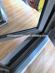 thermal broken frame aluminium casement window with insect screen on China WDMA