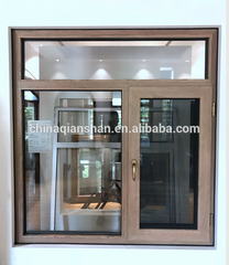 thermal broken frame aluminium casement window with insect screen on China WDMA