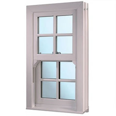 uPVC Vertical Sliding Window American Double Side Hung Windows on China WDMA