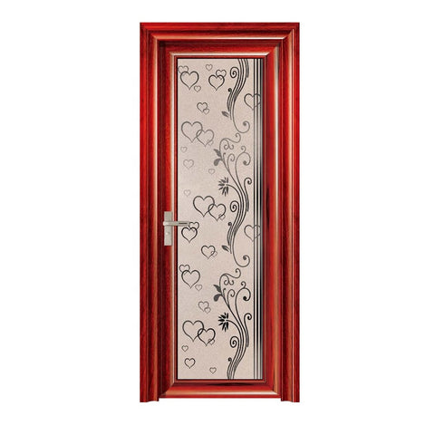 upvc bathroom sliding door waterproof pvc hotel bathroom door price on China WDMA