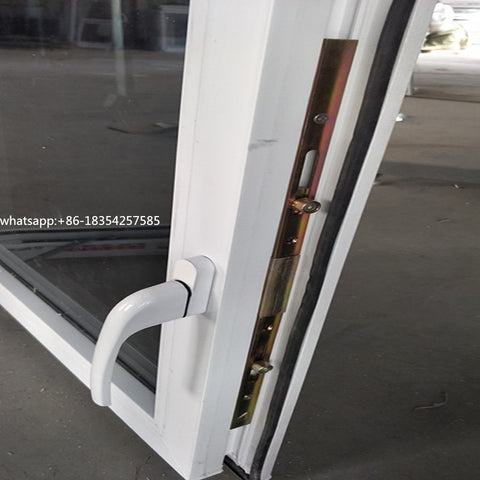 upvc double / triple windows new design vinyl slider window on China WDMA