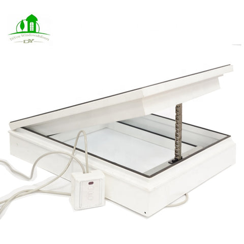 upvc skylight aluminium windows profile skylight roof windows glass skylight price on China WDMA