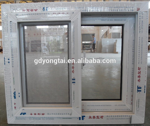 ventana barato welding pvc Panama ,window burglar designs double window design with double track