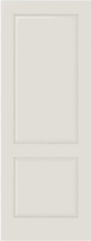 WDMA 12x80 Door (1ft by 6ft8in) Interior Swing Smooth 2010 MDF 2 Panel Single Door 2