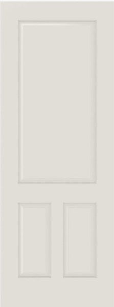 WDMA 12x80 Door (1ft by 6ft8in) Interior Barn Smooth 3190 MDF 3 Panel Single Door 1