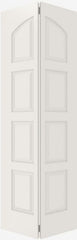 WDMA 12x80 Door (1ft by 6ft8in) Interior Bifold Smooth 8020 MDF 8 Panel Arch Panel Single Door 2