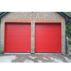 China WDMA 16x7 Glass Garage Door Price