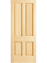 WDMA 18x80 Door (1ft6in by 6ft8in) Interior Barn Pine 4 Panel Radiata  1