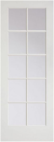 WDMA 18x80 Door (1ft6in by 6ft8in) Interior Pine 80in Primed French Single Door | 1510 1